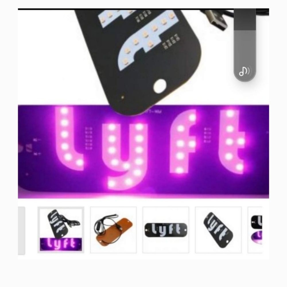 Reinforced LYFT signs
